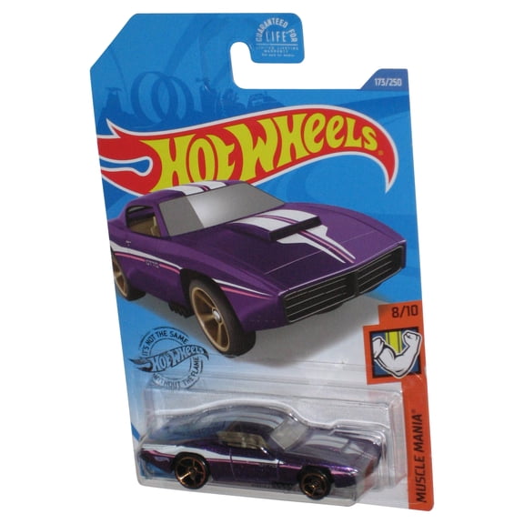 Hot Wheels Muscle Mania 8/10 (2017) Purple Custom Otto Toy Car 173/250