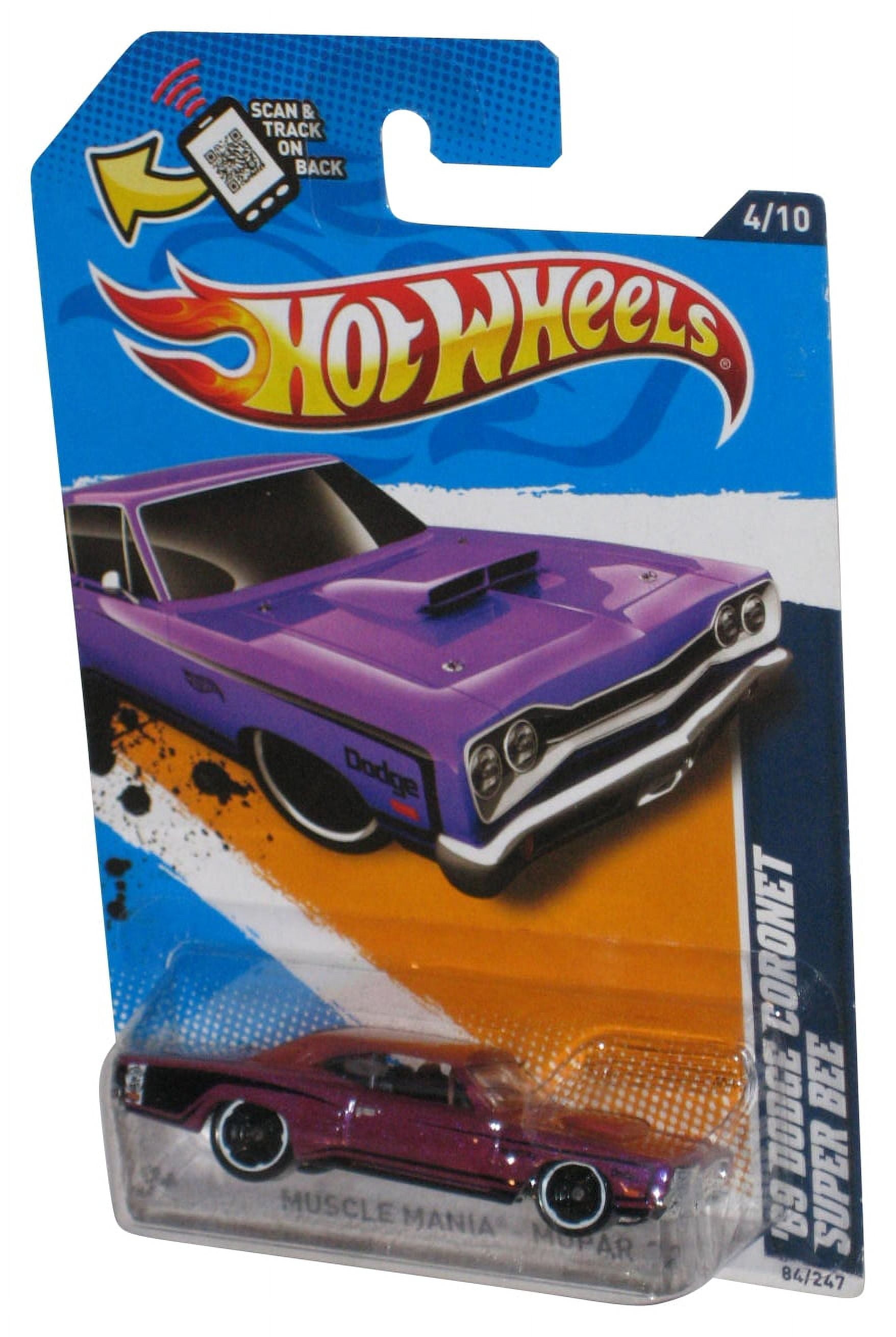 Hot Wheels Muscle Mania Mopar '12 (2011) Purple '69 Dodge Super