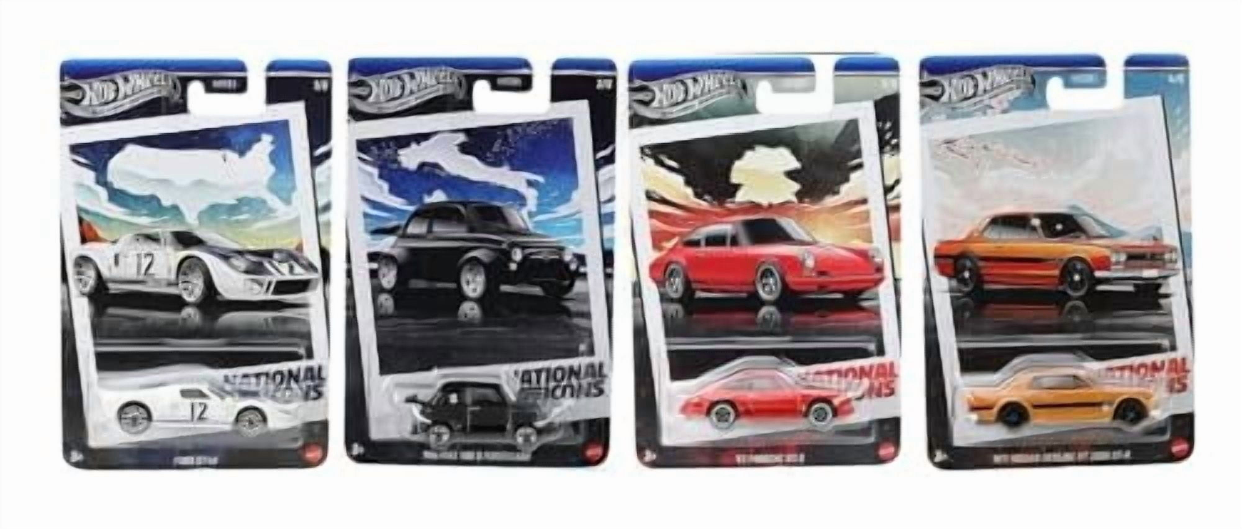Hot Wheels National Icons Collection, Premium Die-Cast Cars