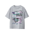 thumbnail image 1 of Hot Wheels Neon American Racing Tour Boys Graphic Short Sleeve T-Shirt (Sport Grey, S-XL), 1 of 4