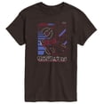 thumbnail image 1 of Hot Wheels - Neon Car With Logo -Men's Short Sleeve T-Shirt, 1 of 3