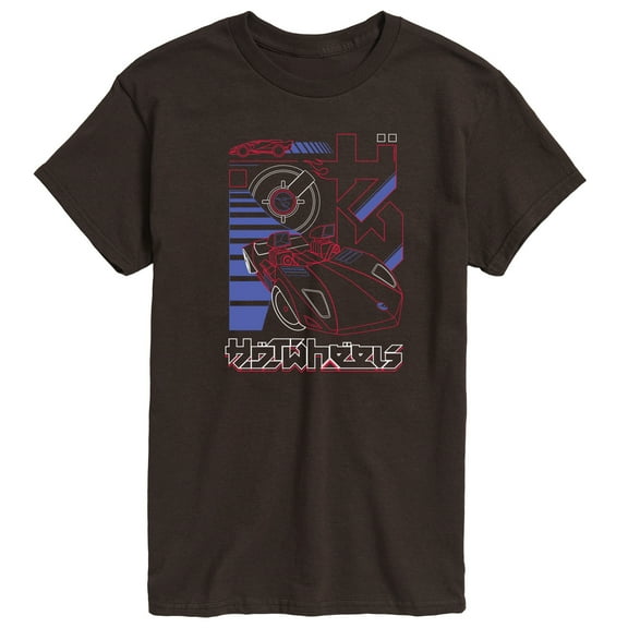 Hot Wheels - Neon Car With Logo -Men's Short Sleeve T-Shirt