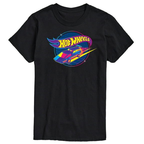 Hot Wheels - Neon Racer Logo - Men's Short Sleeve T-Shirt