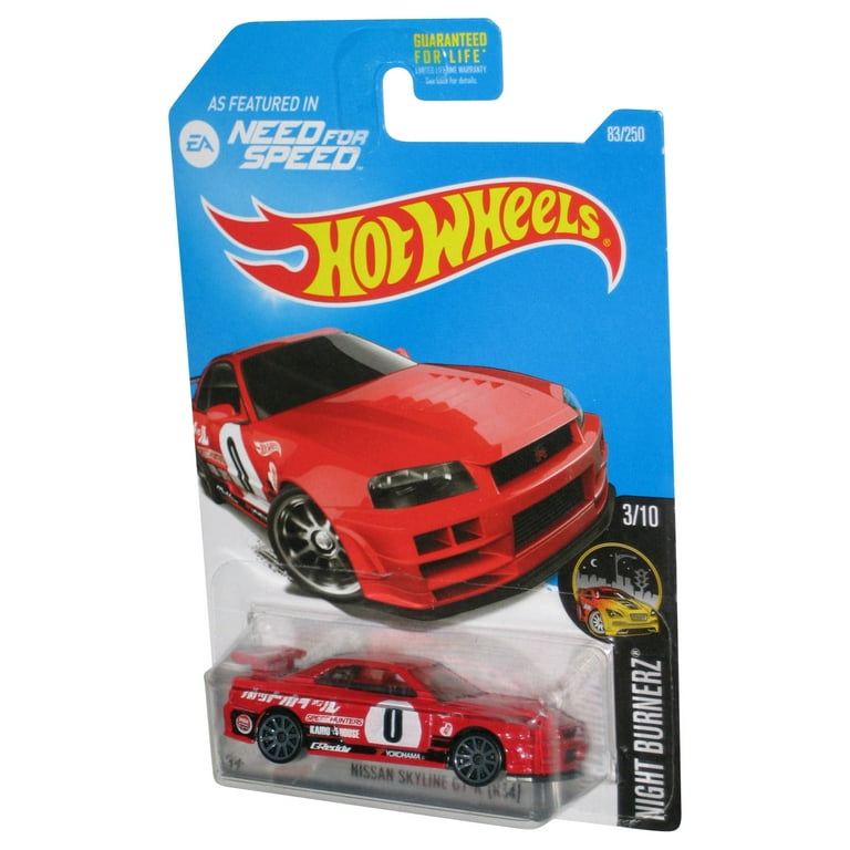 Hot Wheels Night Burnerz 3/10 (2015) Need For Speed Nissan Skyline