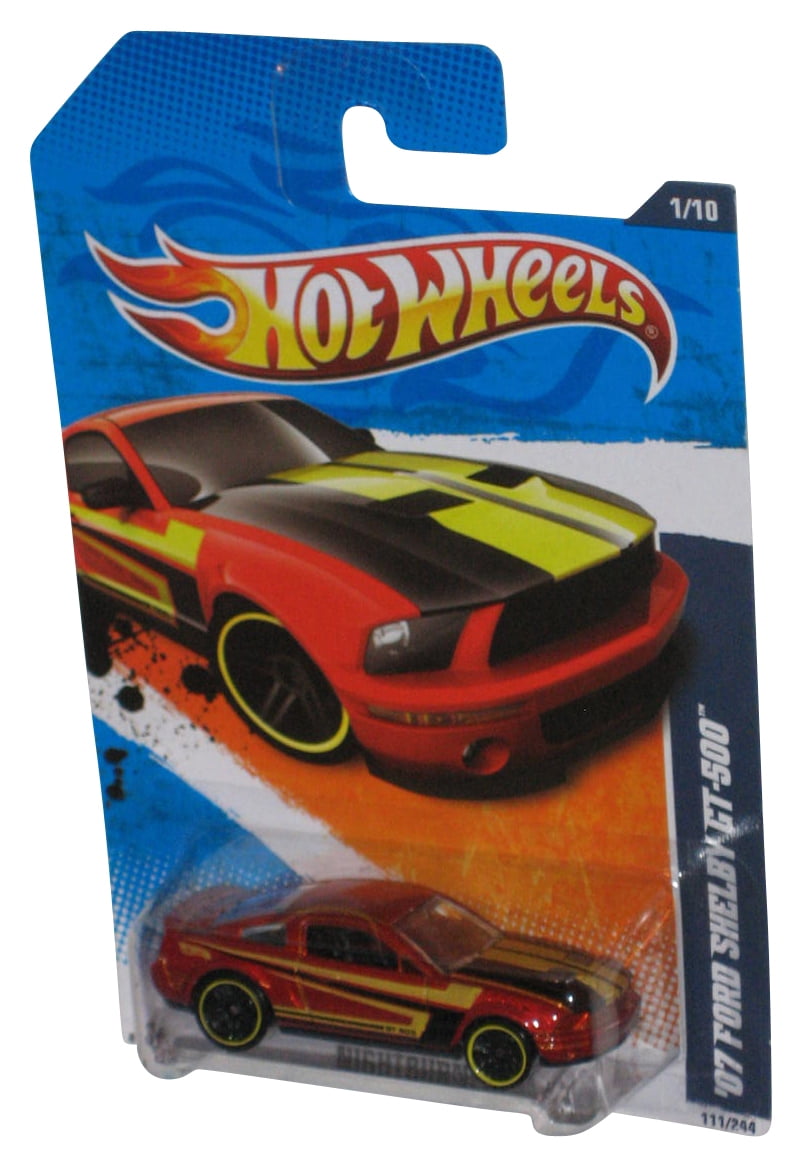 Hot Wheels Nightburnerz '11 Red '07 Ford Shelby GT-500 Toy