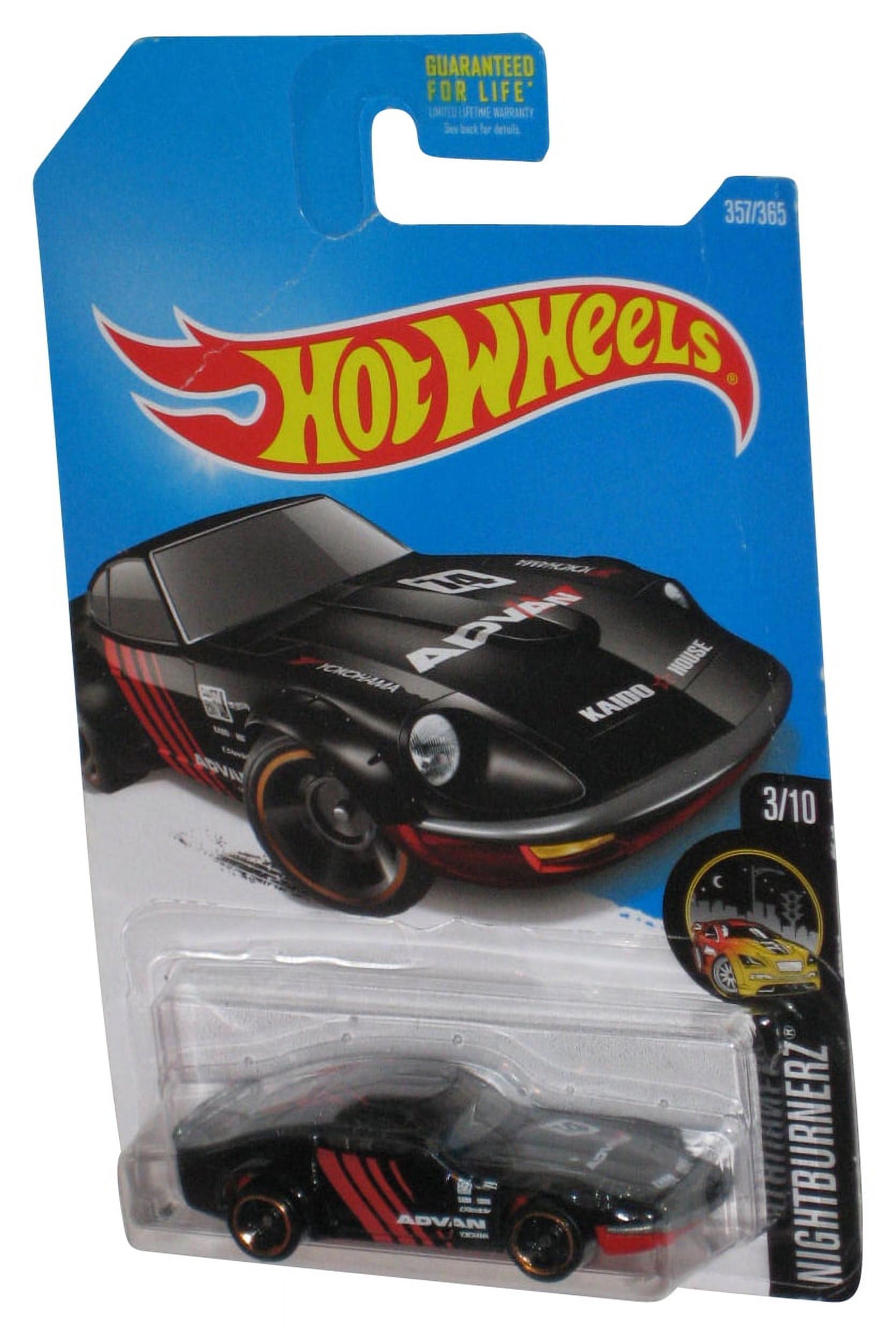 Hot Wheels 2017 Nissan Fairlady Z #357 &ndash; Nera/rossa, Serie Nightburnerz