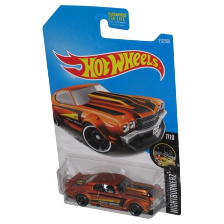 Hot Wheels Nightburnerz 7/10 (2015) Orange '70 Chevy Chevelle Toy Car 212/365
