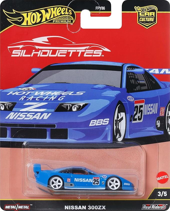 Hot Wheels Nissan 300ZX IMSA GTS Silhouettes Premium