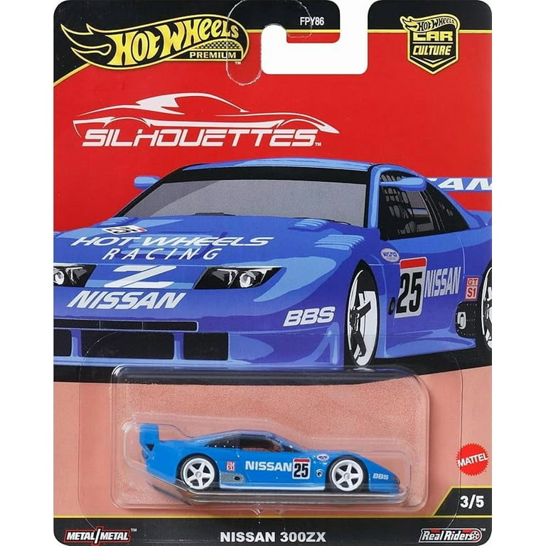 Hot Wheels Silhouettes 黒ミニカー Hot Wheels Nissan 300ZX IMSA GTS Silhouettes Premium - Walmart.com