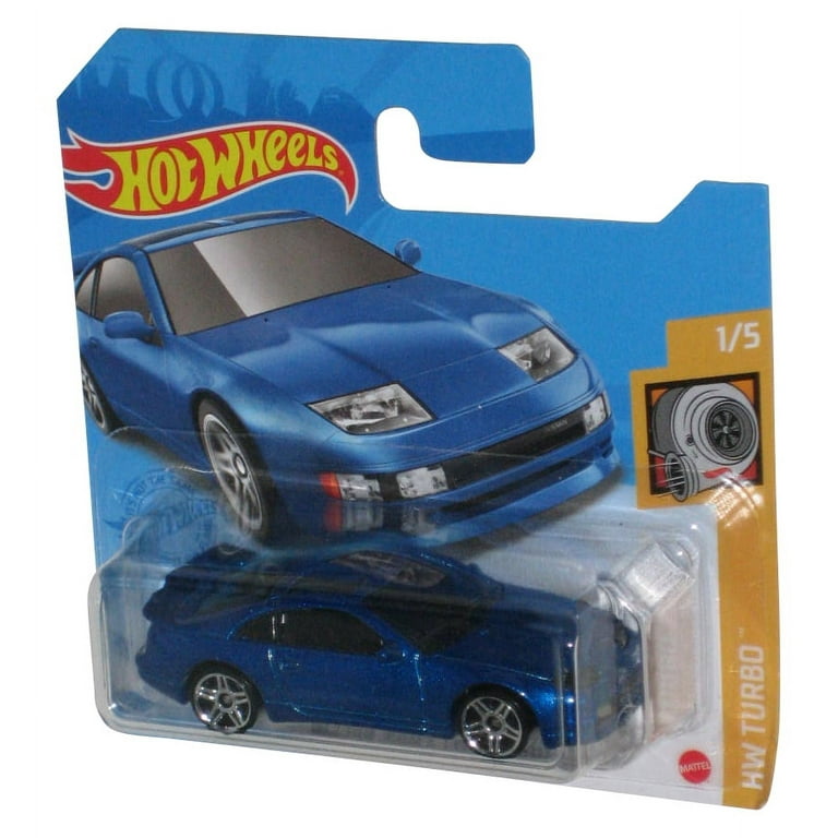 Hot Wheels Nissan 300ZX Twin Turbo (2018) HW Turbo Short Card Blue
