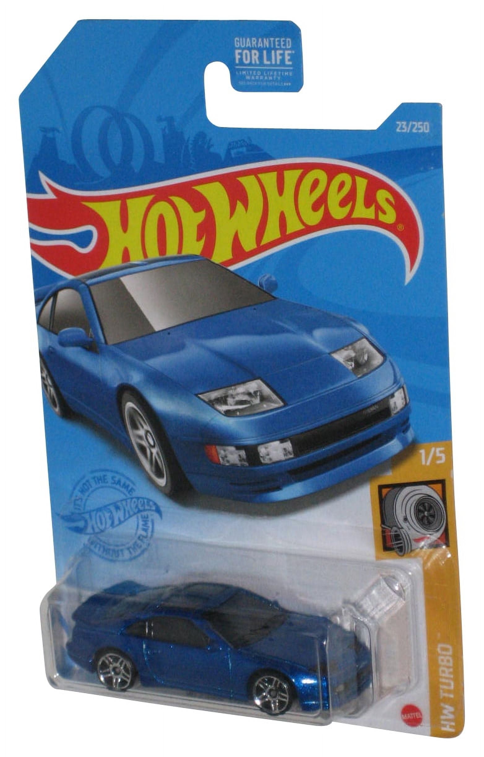 Hot Wheels Nissan 300ZX Twin Turbo (2020) HW Turbo 1/5 Blue Toy Car 23/250