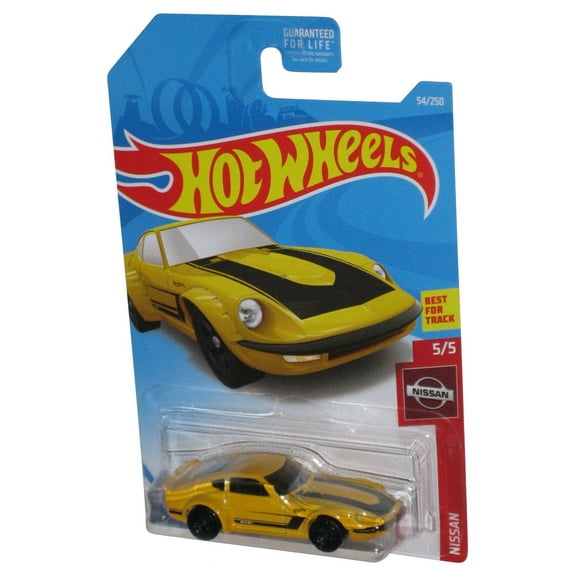 Hot Wheels Nissan Fairlady Z 5/5 (2017) Yellow Toy Car 54/250
