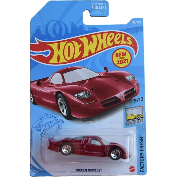Hot Wheels Nissan R390 GTI (Red) 2021 Factory Fresh