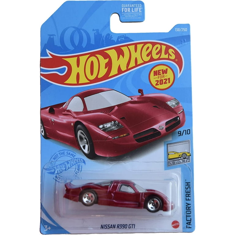 Hot Wheels Nissan R390 GTI (Red) 2021 Factory Fresh - Walmart.com
