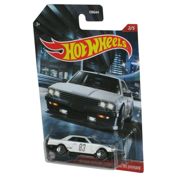 Hot Wheels Nissan Skyline 2000 Turbo RS KDR30 (2020) Mattel White Die-Cast Toy Car 2/5