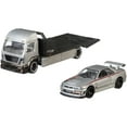 thumbnail image 1 of Hot Wheels Nissan Skyline GT-R (BNR34) and Aero Lift Premium Collector Vehicle Playsets, 1 of 7