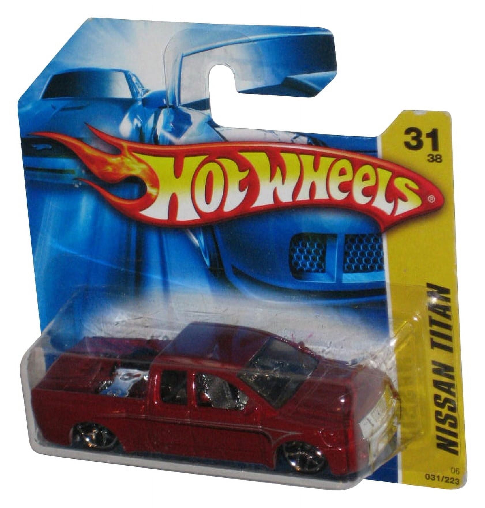 Hot Wheels Nissan Titan 31/38 (2006) Mattel Red Toy Truck 031/223