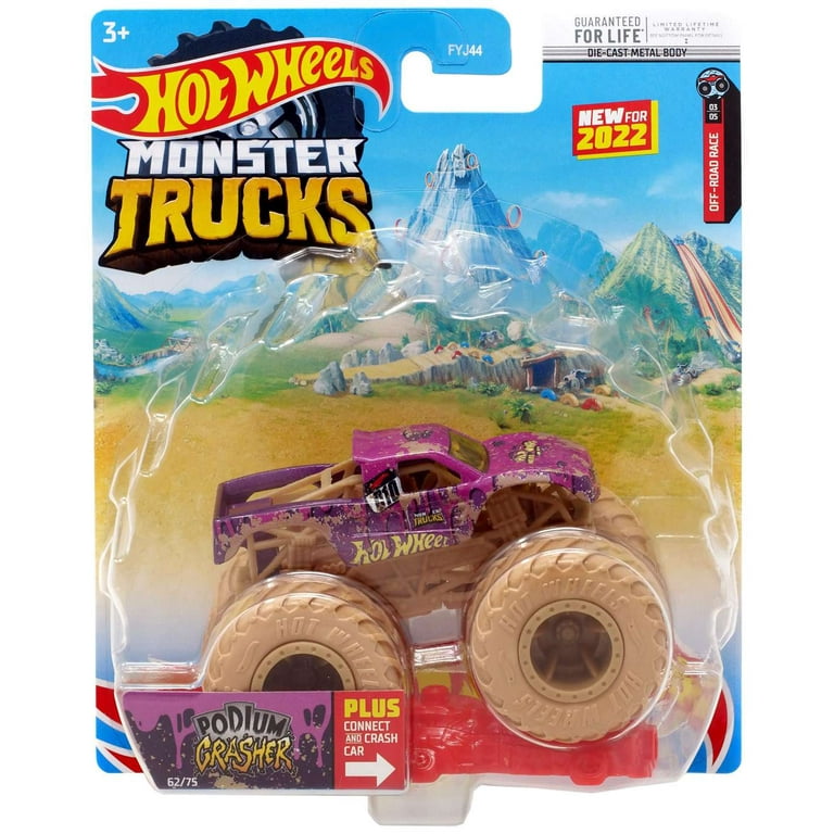 Hot Wheels Off-Road Race Podium Crasher Diecast Car