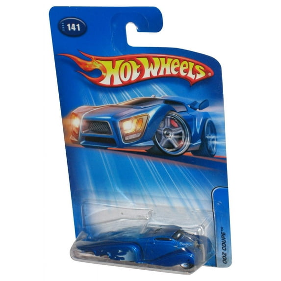 Hot Wheels Ooz Coupe (2005) Mattel Blue Die-Cast Toy Car #141