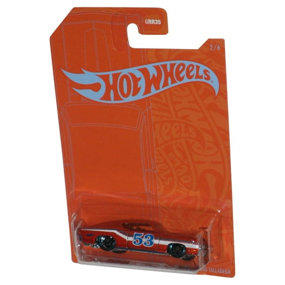 Hot Wheels Orange '69 Ford Torino Talladega (2020) Die-Cast Toy Car 2/6