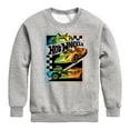 thumbnail image 1 of Hot Wheels - Original Stunt Brand Gradient - Youth Crew Fleece Sweatshirt, 1 of 4