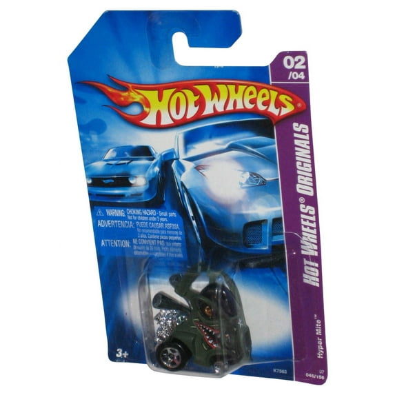 Hot Wheels Originals Hyper Mite (2006) Green Die-Cast Toy Car 046/156