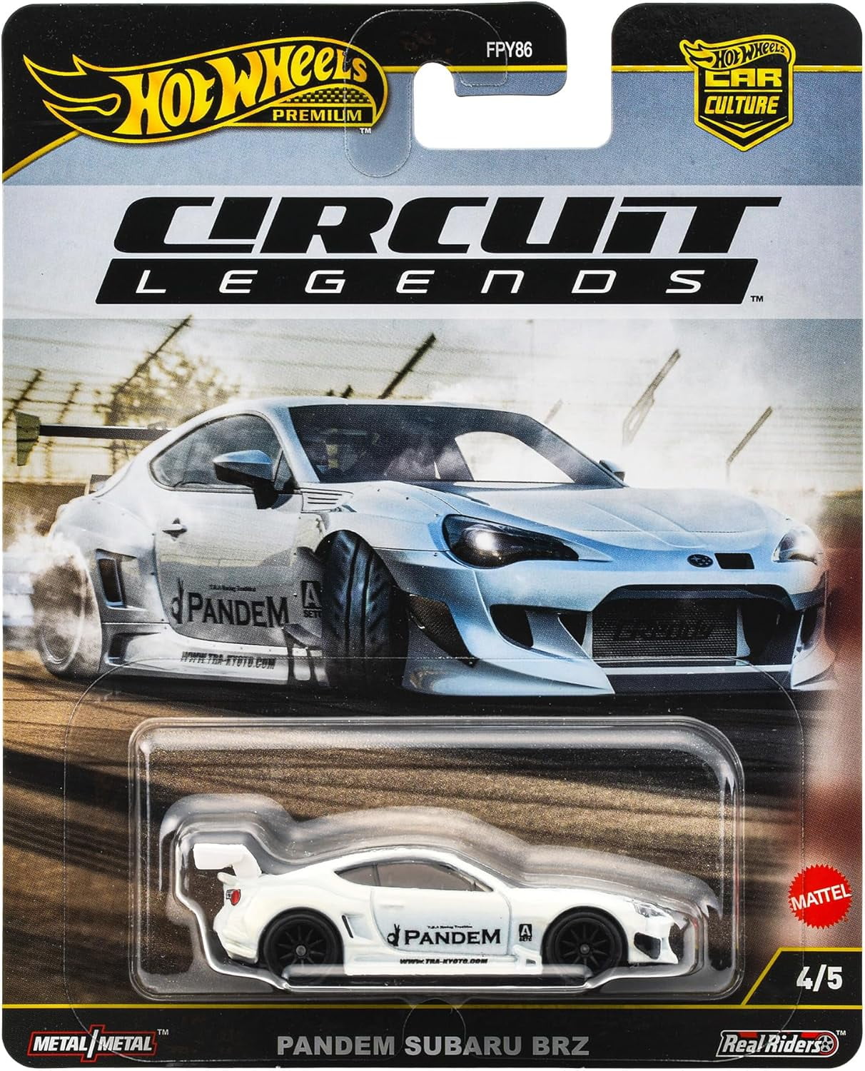 Hot Wheels Pandem Subaru BRZ Circuit Legends Car Culture Premium