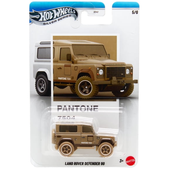 Hot Wheels Pantone Land Rover Defender 90 Diecast Car (7504)