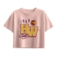 thumbnail image 1 of Hot Wheels - Patch - Youth Girls Boxy T-Shirt, 1 of 4