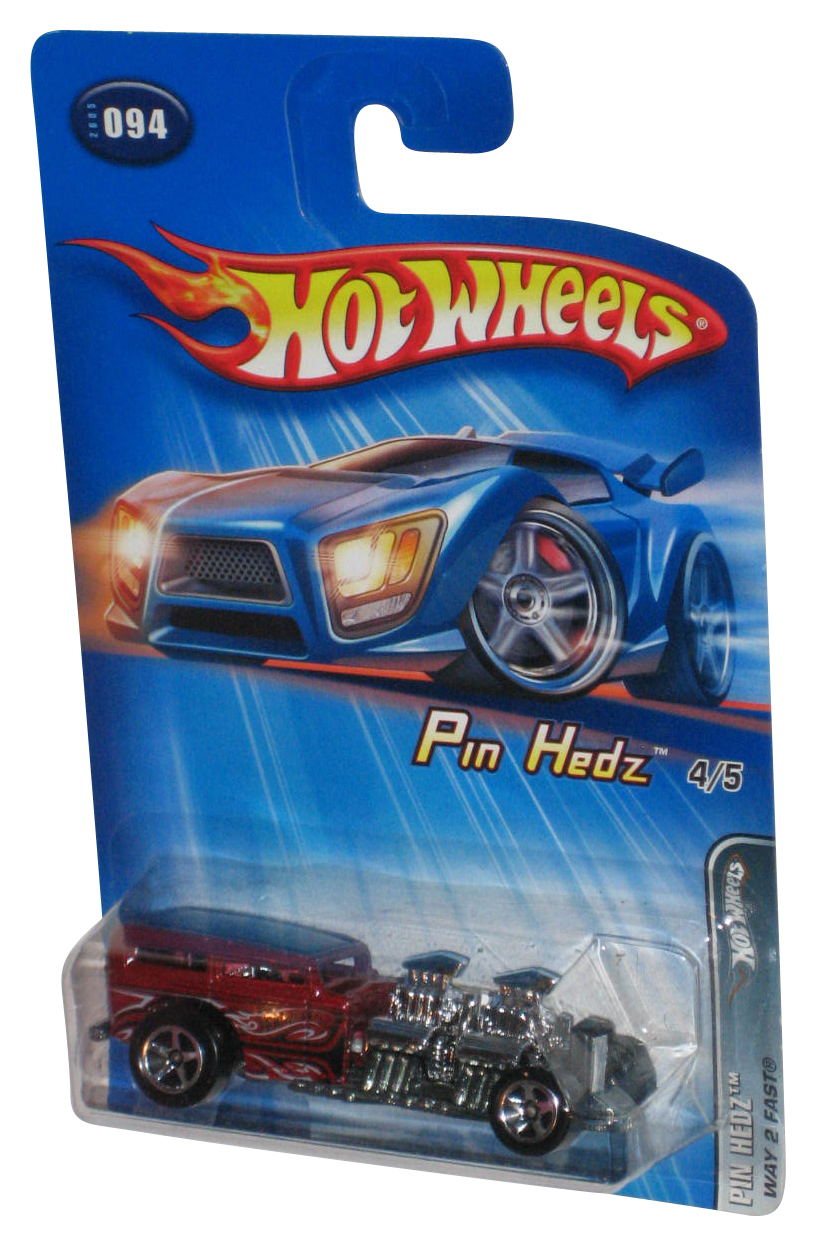 40s Woody (woodie) Hot Wheels Pin Hedz 2/5 2005 Mattel | Meses sin interés