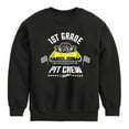 thumbnail image 1 of Hot Wheels - Pit Crew 1st Grade - Youth Crewneck Fleece Sweatshirt, 1 of 5