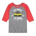 thumbnail image 1 of Hot Wheels - Pit Crew 1st Grade - Youth Raglan Graphic T-Shirt, 1 of 6