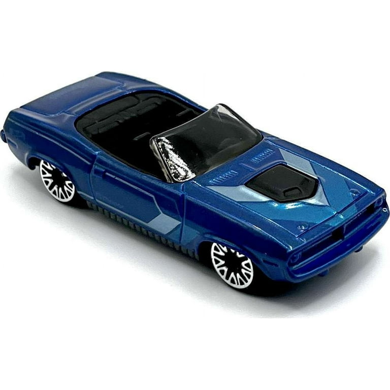 Hot Wheels Plymouth Barracuda Diecast Car (Pearlescent Blue) (No