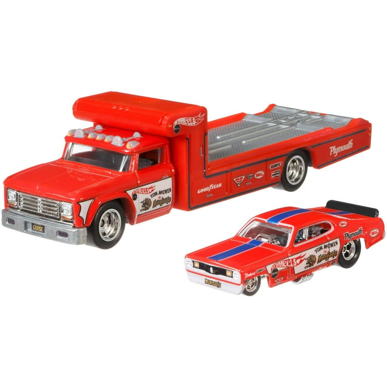Hot Wheels Plymouth Duster Funny Car & Retro Rig 1:64 Scale