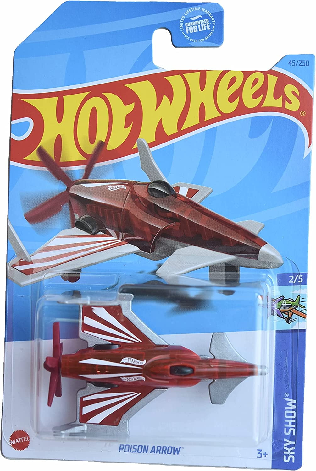 Hot Wheels Poison Arrow Red 2023 Sky Show