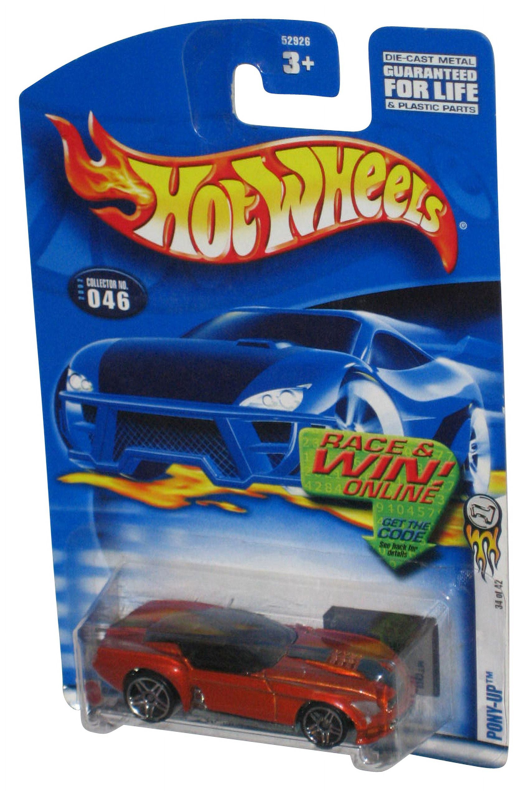 Hot Wheels PonyUp 34/42 (2002) Mattel Burnt Orange DieCast Toy Car