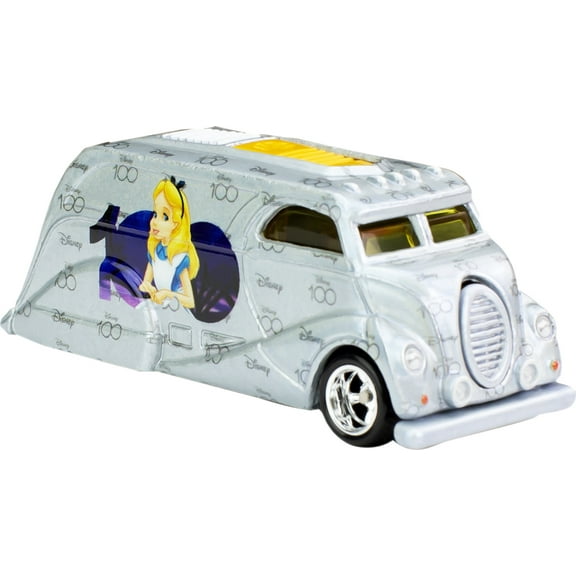 Hot Wheels Pop Culture Disney 100 Deco Delivery 1:64 Scale Toy Car, Collectible Vehicle