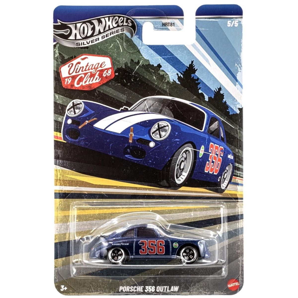 Hot Wheels Porsche 356 Outlaw Vintage Club Silver Series 2026 956J 