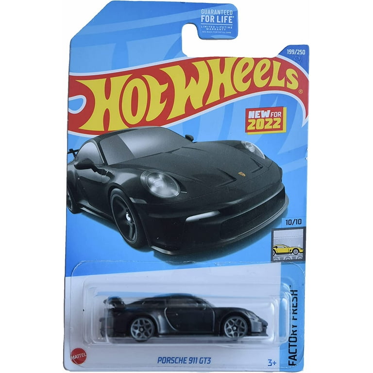 Hot Wheels Porsche 911 GT3, Factory Fresh, 1:64 Scale Die-Cast