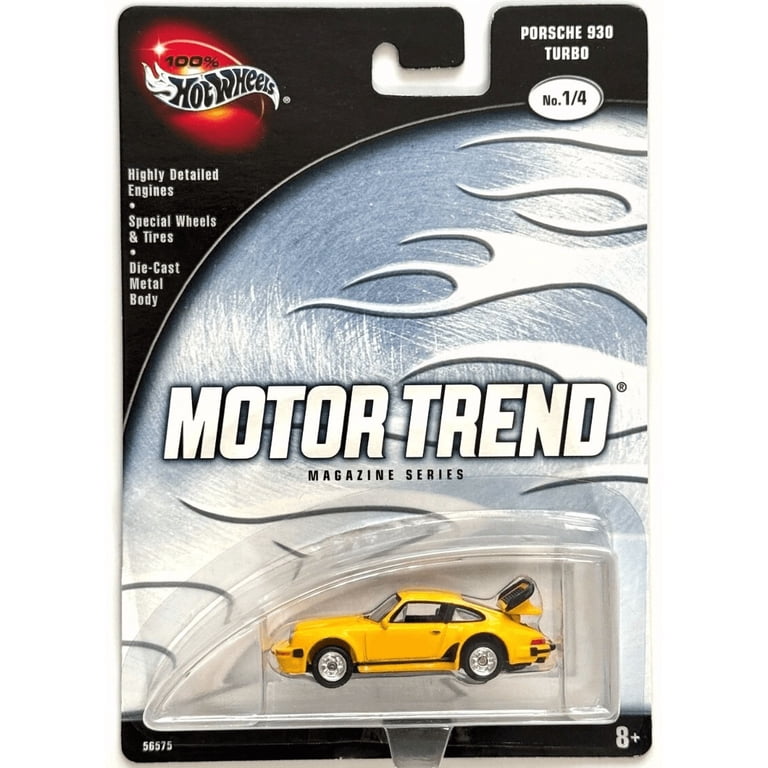 Hot Wheels Porsche 930 Turbo Motor Trend Magazine Series 100