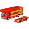 thumbnail image 1 of Hot Wheels Porsche 962 & Fleet Flyer Premium Collector Vehicle, 1 of 11