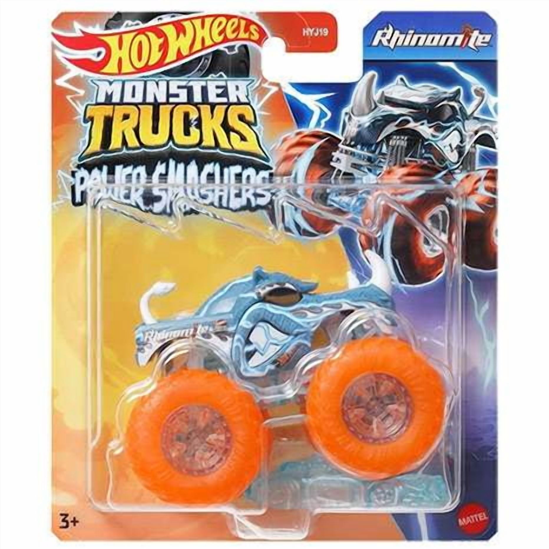 Hot Wheels Power Smashers Rhinomite Diecast Car - Walmart.com