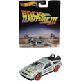 thumbnail image 1 of Hot Wheels Premium 1/64 Retro Entertainment "Back to The Future 3" 1955 Delorean Time Machine Diecast Model Car, 1 of 2
