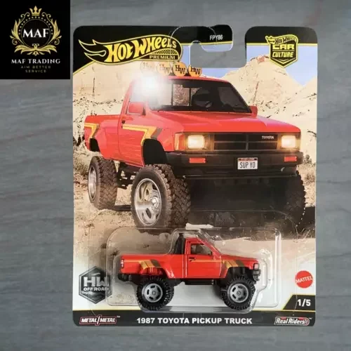 Hot Wheels Premium 1987 Toyota Pickup Truck HW Off Road 2025 | New 4x4