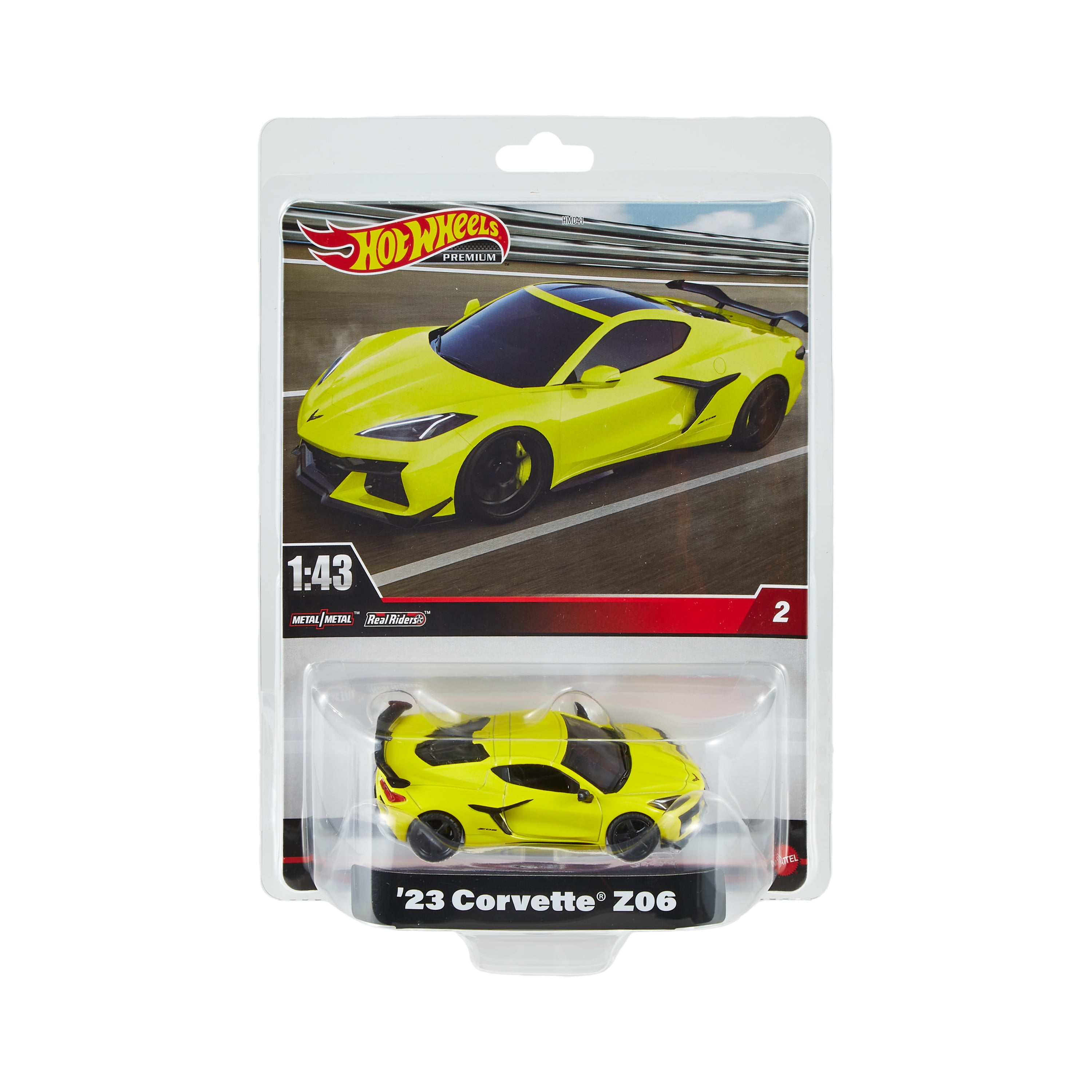 ミニカー '23 Corvette Z06 Hot Wheels 1:43 HW PRM 1:43 23 CRVT Z06 - Walmart.com