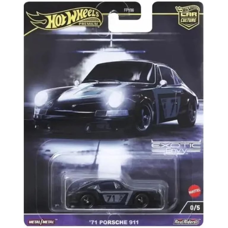 ホットウィール　チェイス　71 PORSCHE 911 Hot Wheels Premium '71 Porsche 911 Chase Die-Cast Car, Car Culture