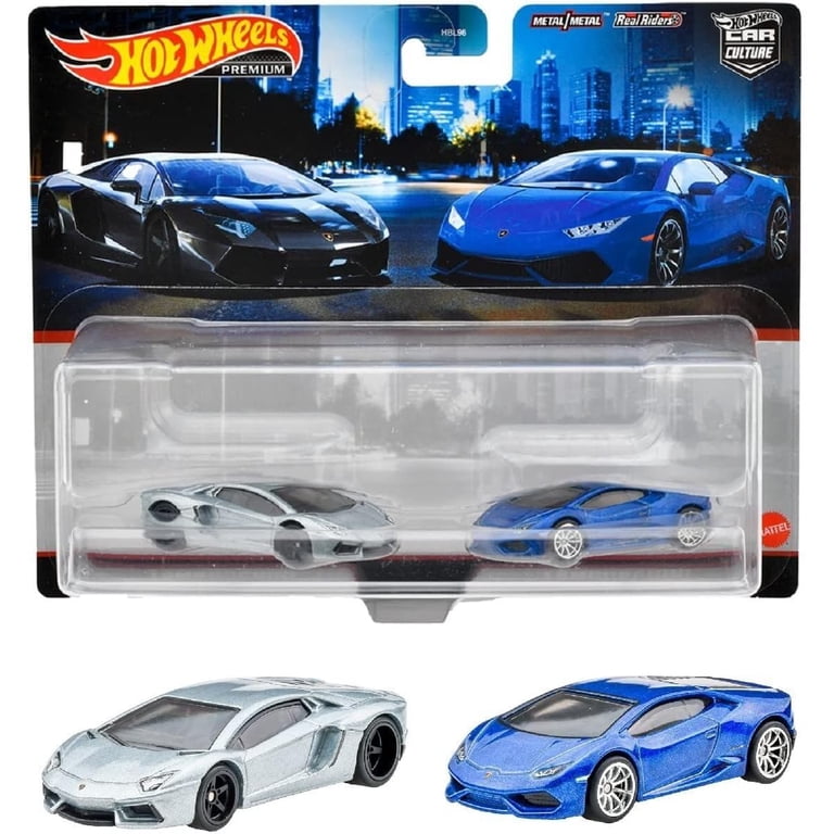 Hot Wheels Premium 2-Pack: Aventador & Huracan LP 610-4, 2022, 1