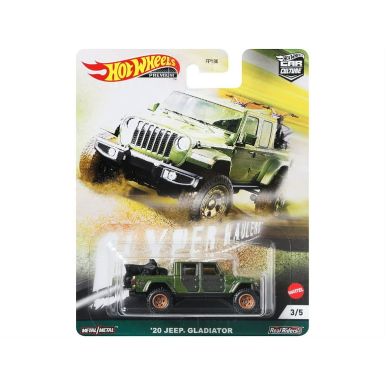 Hot Wheels 1 64 Scale Car Culture Hyper Haulers Diecast 20 Jeep Gladiator Walmart