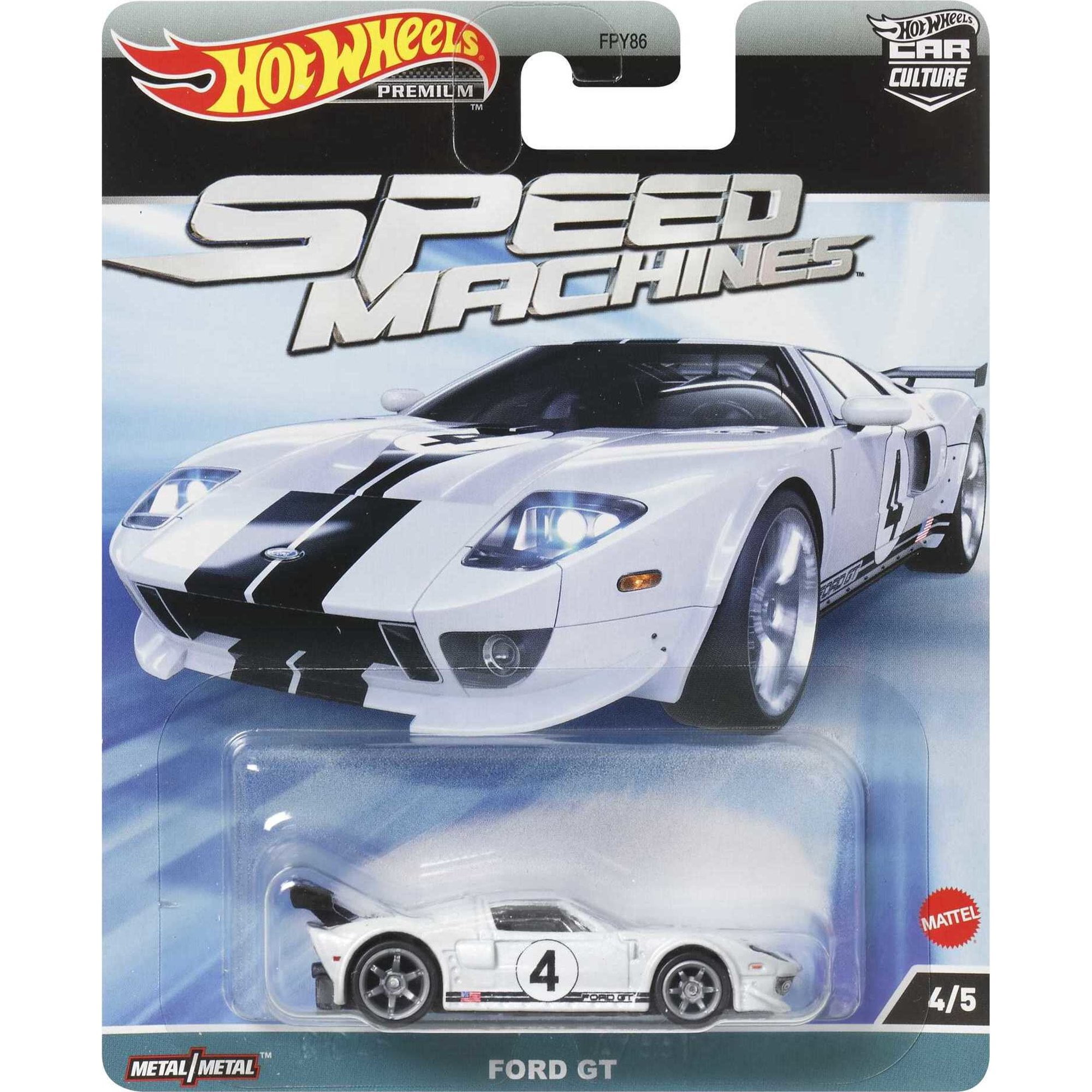 Hot Wheels Premium Car Culture 2023 Speed Machines 4/5 - Ford GT