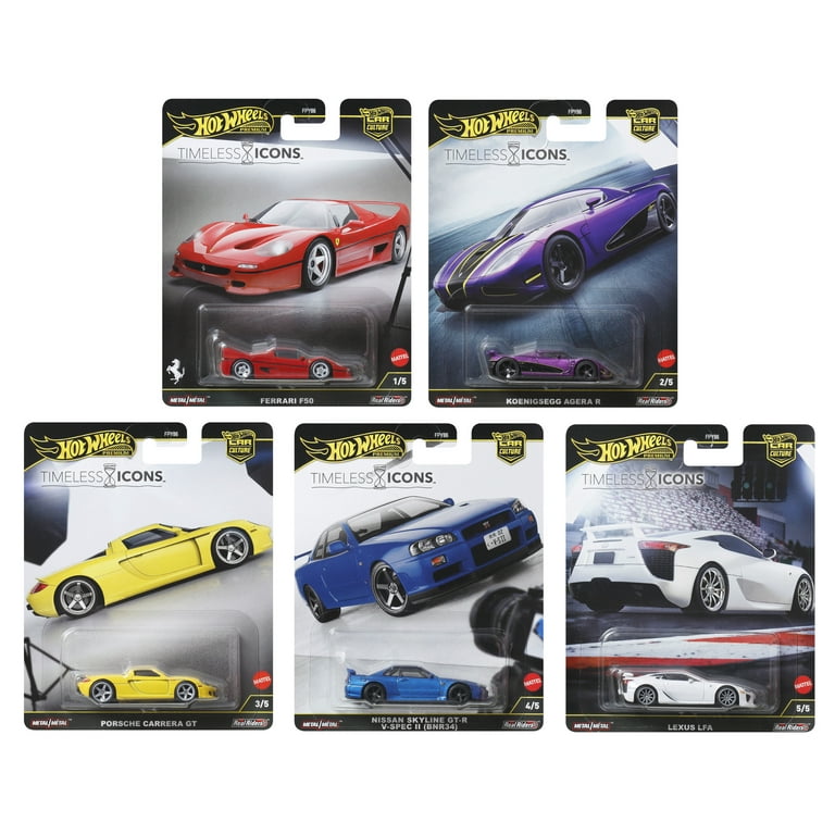 Hot Wheels Premium Car Culture 2025 Timeless Icons FPY86-961N Set